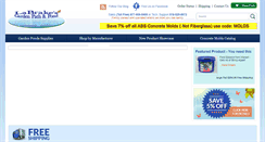 Desktop Screenshot of gardenponds.com